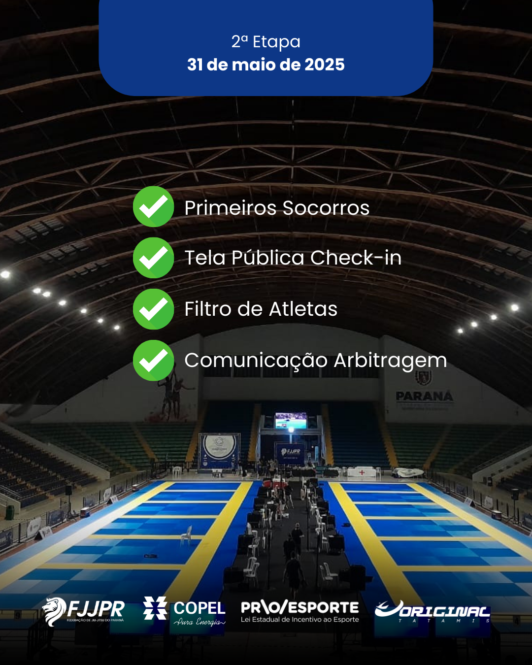Melhorias para 2ª Etapa 2025